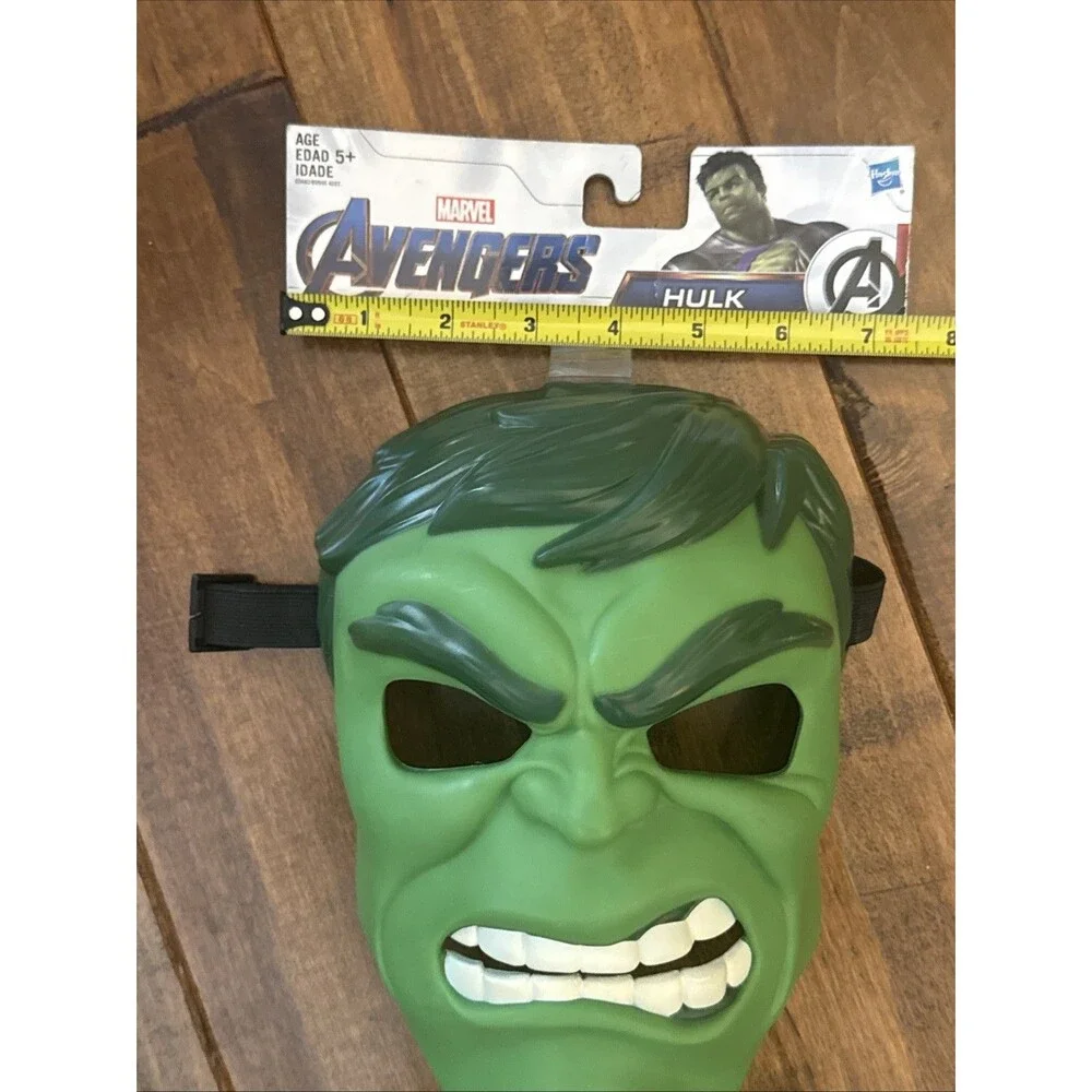NWT The Incredible HULK Marvel Avengers Hasbro Green Dress Up Play Mask Costume